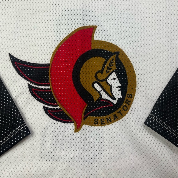 Ottawa Senators Vintage 90’s Tackla Mesh NHL Hockey Jersey Sz XL - Picture 3 of 11